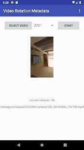 Video Rotation Metadata screenshot 1