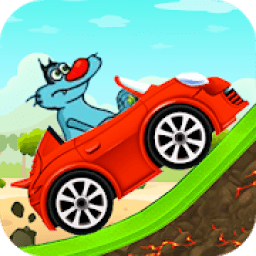 Oggy Hill Climb Real Car Racing आइकन