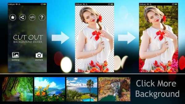 Cut out background Eraser app screenshot 2