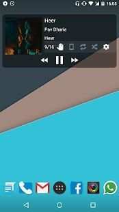 Poweramp Controller Widget screenshot 3