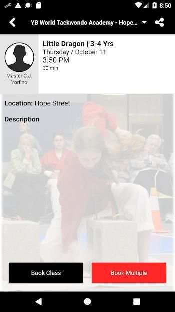 YB World Taekwondo Academy screenshot 3