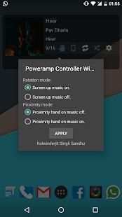 Poweramp Controller Widget screenshot 1