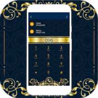 Golden Luxury Contact Theme Phone Dialer on 9Apps