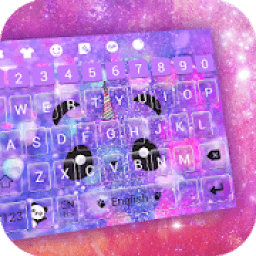 ikon Cute Panda Keyboard Theme