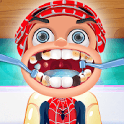 ikon Dentist Spiderman Hero