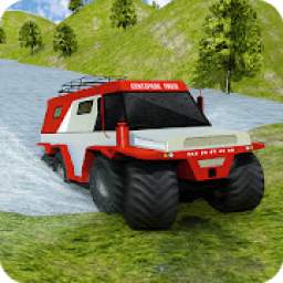 8 Wheeler Russian Truck 3D Sim: Offroad Jeep Rally