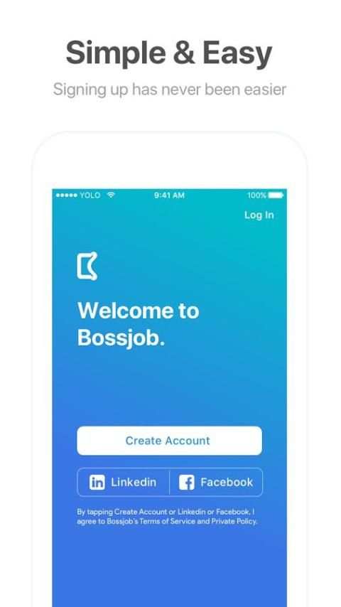 Bossjob – Premium Job Search screenshot 1