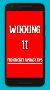 Winning 11-Dream 11, Halaplay Fantasy Cricket Tips screenshot 5