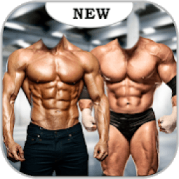 Men Body Builder : Dual Photo Suit आइकन