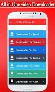 XVideo Downloader - Fast Video Downloader 2018 screenshot 3