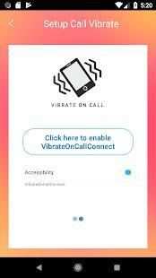 Vibrate On Call Connect screenshot 1