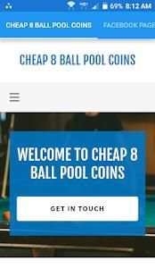 Cheap 8 Ball Pool Coins screenshot 2