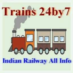Trains 24by7 INDIAN RAILWAY ALL INFO