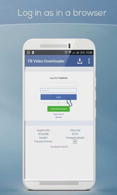 FVF : Video Downloader for Facebook screenshot 3