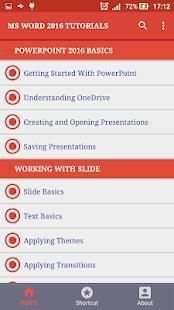 PowerPoint 2016 Tutorials ( PowerPoint Guide ) screenshot 7