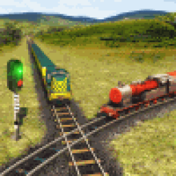 Indian Train Racing Games 3D - Multiplayer icon