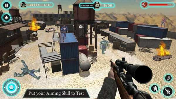 Mountain Sniper Assassin - 3d Shooting Game screenshot 4