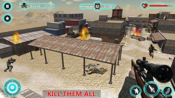 Mountain Sniper Assassin - 3d Shooting Game screenshot 3