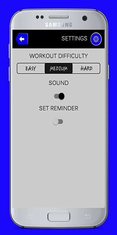 Workout daily 7 minute screenshot 1