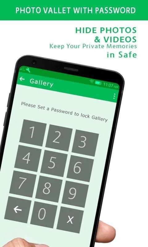 Photo Gallery With Password 2018 screenshot 1