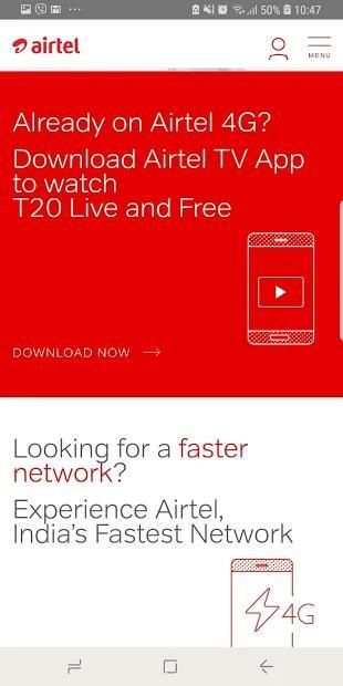 My Airtel App screenshot 5