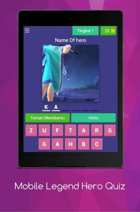 Mobile Legend Hero Quiz screenshot 1