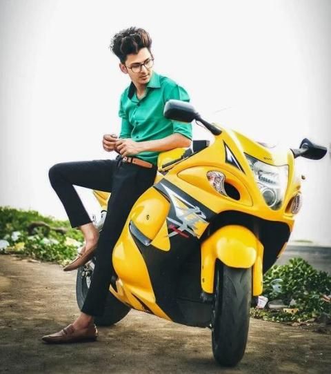 Best Pose with Bike and Scooty | Best Boys Pose for Photography - YouTube