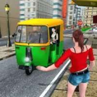 City Auto Rickshaw Tuk Tuk Driver