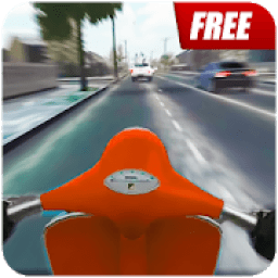Moto Bike 2018: City Rush Highway Traffic Racer 3D icon