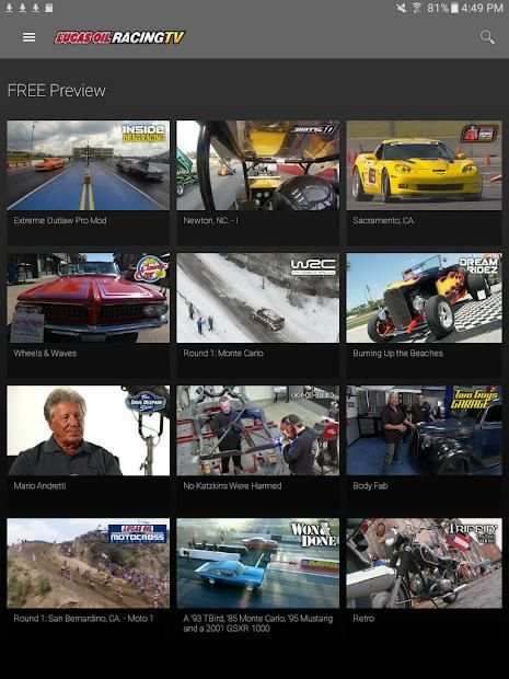 Lucas Oil Racing TV screenshot 3