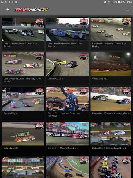 Lucas Oil Racing TV screenshot 2