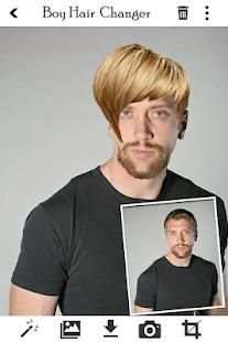 Boy Hair Changer 2018 screenshot 3