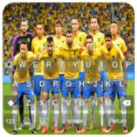 Brazil national team keyboard World Cup