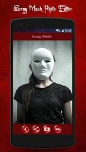 Scary Mask Photo Effect Horror स्क्रीनशॉट 5