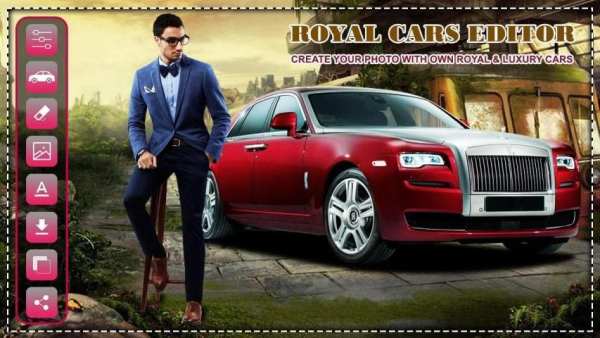 Royal Car Photo Editor स्क्रीनशॉट 5