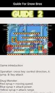 Guide For Snow Bros screenshot 4