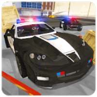 Police Car 3D : City Crime Chase Driving Simulator logo
