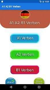 Deutsch Verben A1 A2 B1 скриншот 7