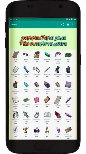 Guide : SummerTime Saga Wiki screenshot 2