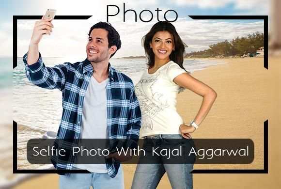 Selfie Photo With Kajal Aggarval screenshot 4