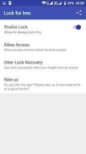Lock for IMO स्क्रीनशॉट 2