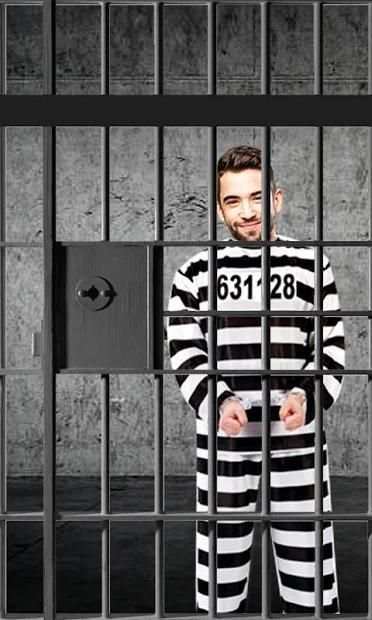 Jail Photo Frame screenshot 1