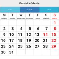 Karnataka Calendar on 9Apps