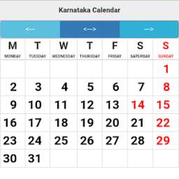 Karnataka Calendar 1.0