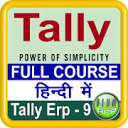 टैली ERP9 फुल कोर्स (GSTसहित) हिंदी में (Original)