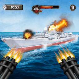Navy Gunner Battle Pacific US Army Destroyer Ship