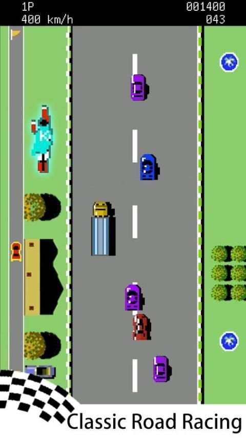 Car Racing-Road Fighter-The classic childhood game screenshot 3