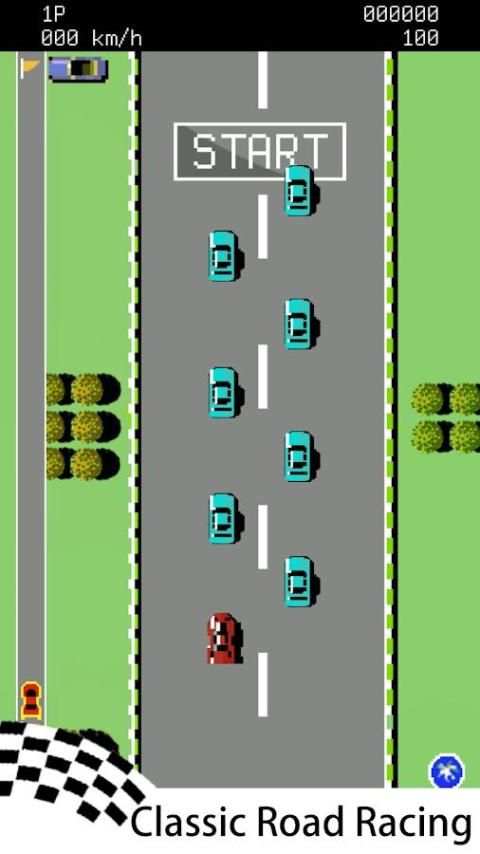 Car Racing-Road Fighter-The classic childhood game screenshot 4