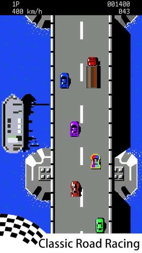 Car Racing-Road Fighter-The classic childhood game screenshot 2
