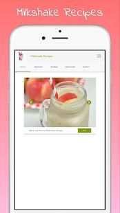 Milkshake Recipes screenshot 3